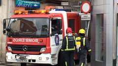 Imagen de archivo de los bomberos do Morrazo