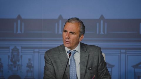 El exportavoz de Vox en el Ayuntamiento de Madrid, Javier Ortega Smith.