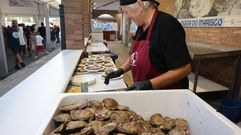 La Festa do Marisco do Grove tiene una gran repercusin en el turismo de Sanxenxo en otoo