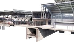 Futura estaci�n de tren de A Coru�a