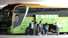 Monbus ha reforzado sus lneas para suplir el transporte en tren con las obras de la estacin intermodal en A Corua