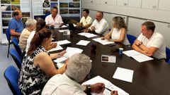 Pleno del Consorcio As Mari�as este jueves.