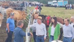 La conselleira do Medio Rural en el San Bartolo