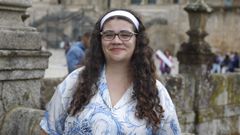 Ux�a Rivas, joven compostelana que padece escoliosis
