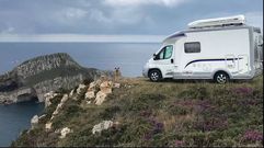 La caravana de Ole, robada en una playa de Ferrol