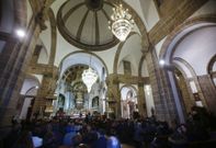 Imagen de la Concatedral de San Juli�n, el pasado s�bado, cuando se ley� el preg�n. 