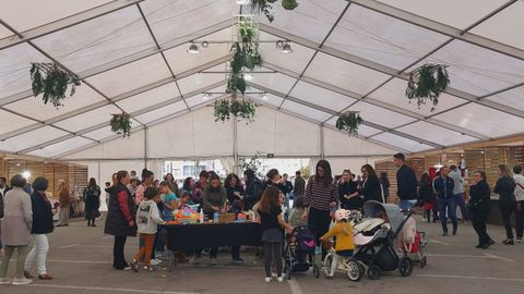 A festa  na carpa das Lagoas