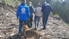 Este vecino de Figueiroa fue rescatado en el monte Mazanteo por personal de Casaga, GES de Ortigueira y Guardia Civil