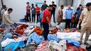 Cientos de�muertos�tras un�bombardeo sobre�un hospital�de�la ciudad de�Gaza