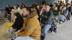 Imagen de archivo de una charla sobre altas capacidades�organizada el pasado oto�o por Asfanemor en la Casa do Forno, en Celeiro