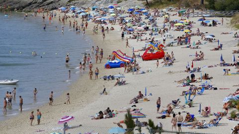 Playa de Ornanda, en Porto do Son.