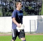 Villaverde, en un partido disputado en el 2008 ante el Arteixo. 