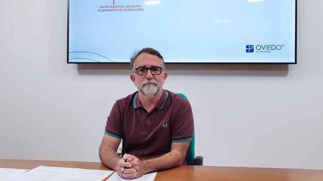 El concejal del PSOE de Oviedo Juan �lvarez Areces.