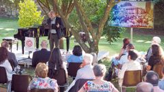 Detalle dos actos celebrados este xoves na casa-museo para celebrar os 50 anos da instituci�n.