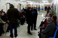 Imagen de archivo del �rea de consultas externas del hospital de Monforte.