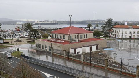 Imagen de archivo del �rea portuaria.
