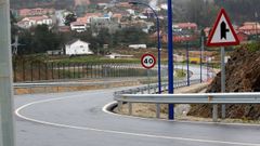 Imagen de archivo de la avenida de Alvedro, en la que este martes hubo un accidente entre dos veh�culos