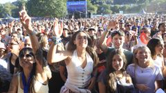 Abarrote en la tarde en el Caudal Fest