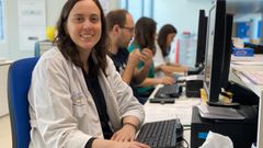 Myriam Iglesias, m�dico coordinadora del equipo que realiza el seguimiento a los pacientes de COVID-19 que est�n en sus domicilios.