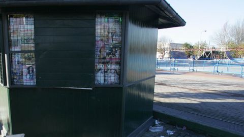 La caseta de O Cavadelo funcion� durante a�os como quiosco