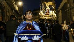 La festividad de los Dolores marca el inicio de la Semana Santa en Cangas