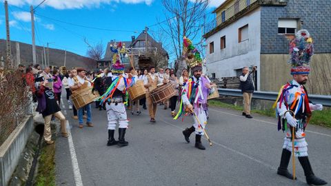 As foi o desfile de boteiros e fulins en Vilario de Conso