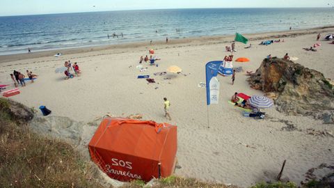 Imagen de archivo de la playa de Remior en Barreiros