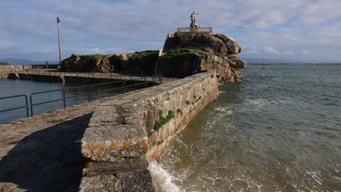 La playa urbana de Palmeira se qued sin arena