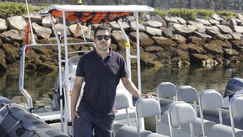 Fracisco Etcheverse partir� este mi�rcoles por la tarde con un grupo de siete personas en su embarcaci�n para disfrutar del eclipse a bordo