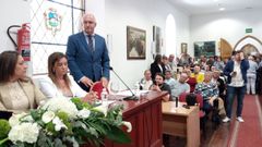 Imagen de archivo del pleno de investidura de Santiago Freire como alcalde de Noia.