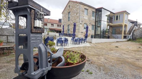 Uno de los proyectos cofinanciados a trav�s de uno de los ocho GALP gallegos en el 2025 fue la ampliaci�n de la pensi�n O Legado de Ramira, situada en Ribadumia (foto de febrero del 2024).