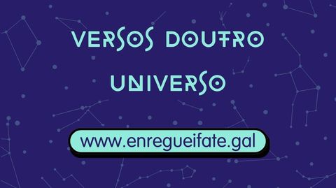Versos doutro universo: vela� o lema do concurso este ano 