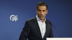 Borja Smper, durante la rueda de prensa de esta maana