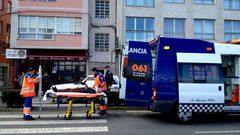 Una persona result� herida en un atropello en Sada.