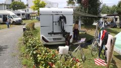 Instalaciones del cmping de Valdovio, en una imagen de archivo