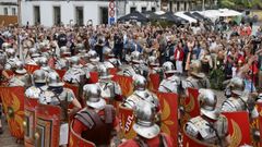 Imagen de la entrada de las legiones romanas en la pasada edici�n.