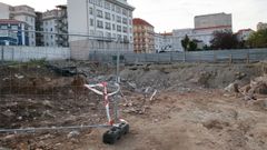 Parcela de la Maestranza en la que se va a construir