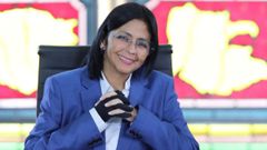 La vicepresidenta de Venezuela, Delcy Rodrguez, en una imagen de archivo