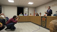 Las fotos de la cuarta investidura a medianoche del alcalde de Sober