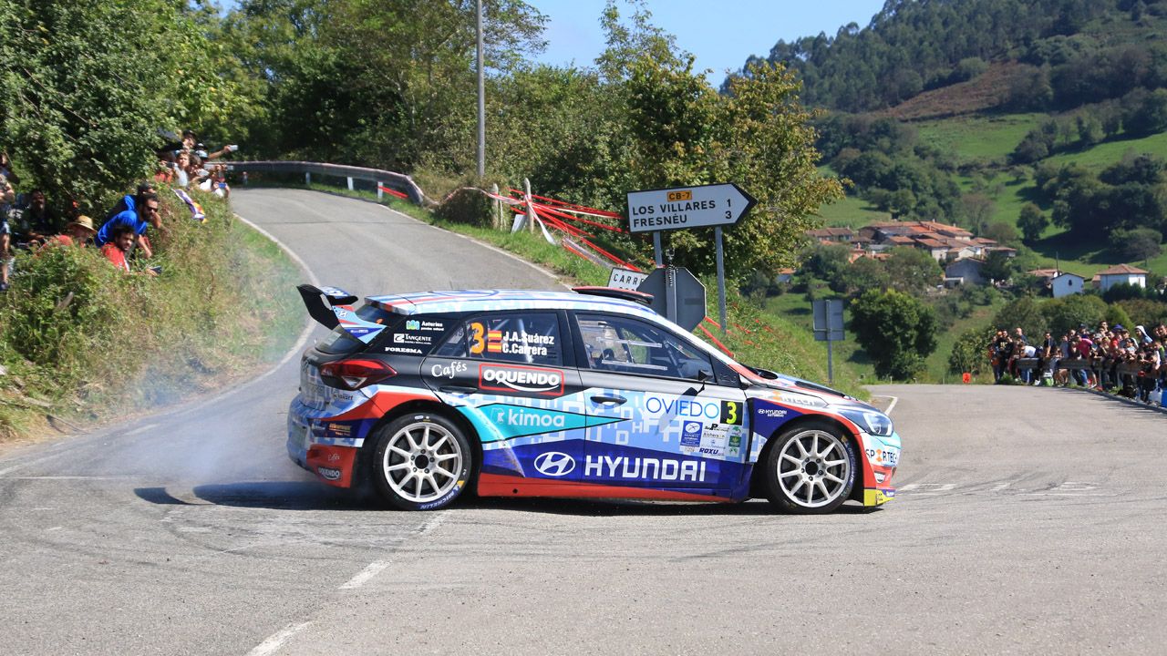 José Antonio Suárez se corona en la 55 edición del Rallye Princesa de  Asturias