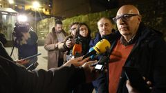 El alcalde de Barbad�s, cuando anunci� su baja de militancia en el PSOE.