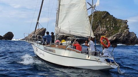 Ruta por la r�a de Ortigueira organizada por QueresVela?, en una imagen de archivo.