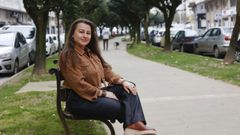 Diana Marcela, una mujer colombiana emigrante que reside en Lugo.