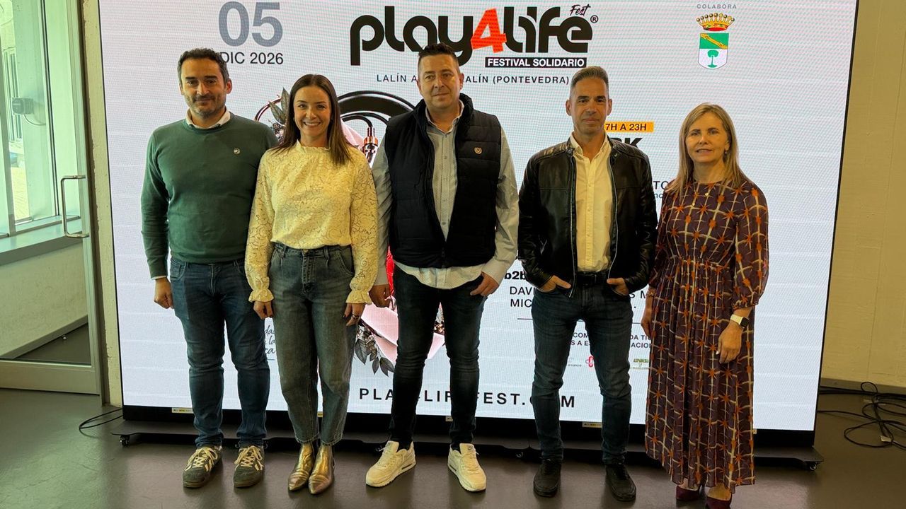El Lalín Arena acogerá el festival solidario Play4life el 5 de diciembre