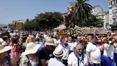 Procesin de las fiestas del Carmen en Foz