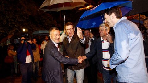 Arranque de campa�a del PPdeG en la Alameda, en Santiago