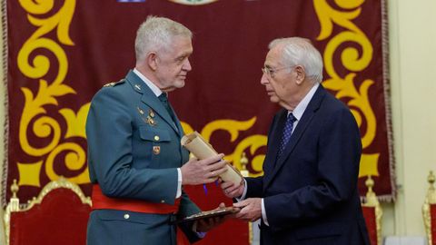 El teniente general y director adjunto operativo (DAO) de la Guardia Civil, Manuel Llamas, en una imagen de archivo.