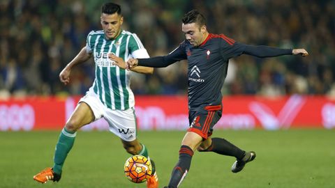 Betis-Celta (1-1) de Primera el 5 de diciembre del 2015.