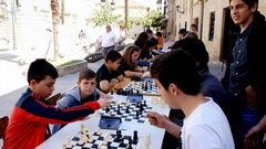 Una de las actividades m�s demandadas fue el ajedrez