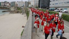 Caminata organizada por Cruz Roja contra el D�a Mundial contra el Abuso y Maltrato a la Vejez